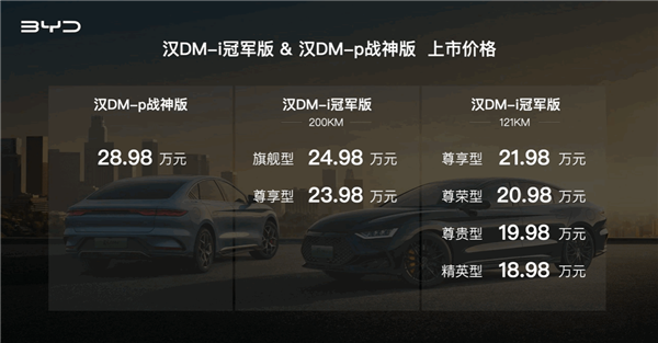 官改史上最酷炫的汉!比亚迪汉DM