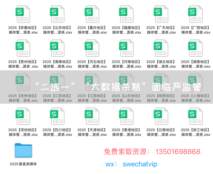 “二选一”“大数据杀熟”面临严监管(图1) “二选一”“大数据杀熟”面临严监管(图1)