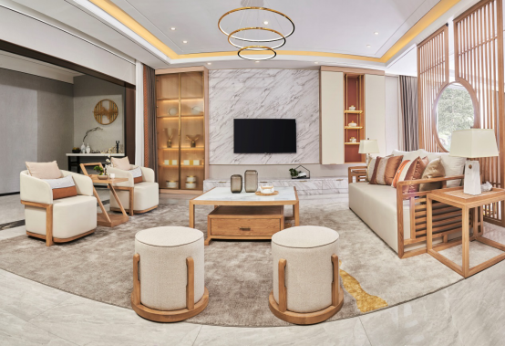 尚品宅配解读年轻消费者的新中式家具情节(图2)