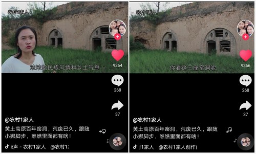 姑娘拍抖音探访清朝古建筑，无意间发现宝贝，网友：这个值钱了(图1)