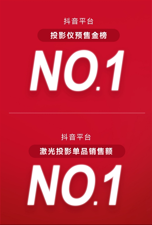 五连冠!当贝投影618激光投影再创辉煌 斩获抖音平台单品销额第一(图2)